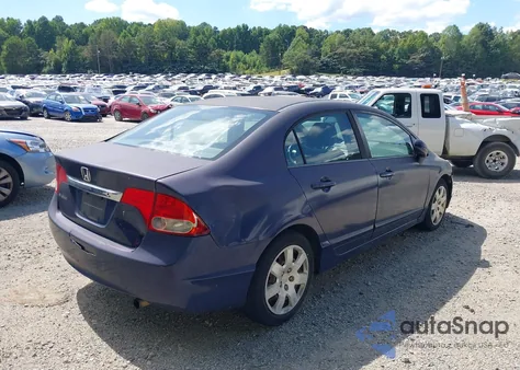 2009 Honda Civic Lx from USA, damaged, VIN 1HGFA165X9L027798